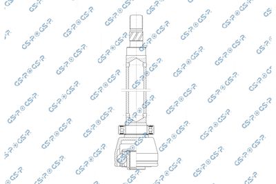 Шарнирный комплект, приводной вал GSP 602422