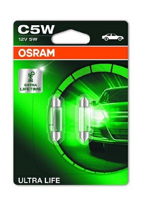 Kvēlspuldze, Numura apgaismojuma lukturis ams-OSRAM 6418ULT-02B