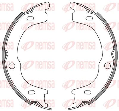 Bremžu loks, stāvbremze REMSA 4672.00