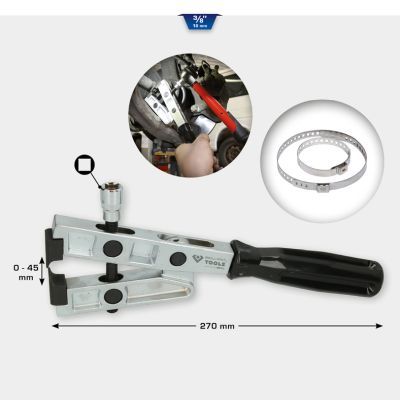 Šļūteņu skavu stangas KS TOOLS BT676002