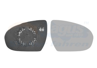 Spoguļstikls, Ārējais atpakaļskata spogulis VAN WEZEL 8264838