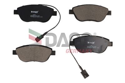 Комплект тормозных колодок, дисковый тормоз DACO 320905