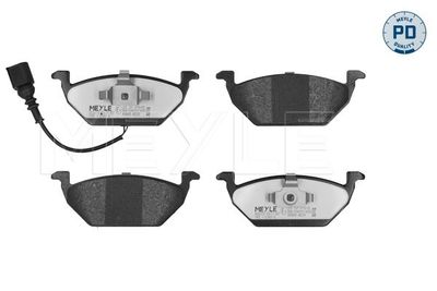 Bremžu uzliku kompl., Disku bremzes MEYLE 025 231 3119/PD