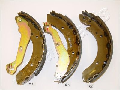 Bremžu loku komplekts JAPANPARTS GF-H03AF