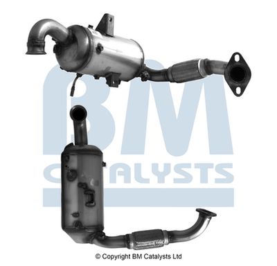 Nosēdumu-/Daļiņu filtrs, Izplūdes gāzu sistēma BM CATALYSTS BM11363HP