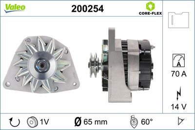 Генератор VALEO 200254