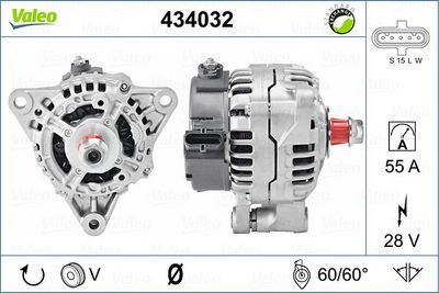 Ģenerators VALEO 434032