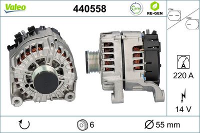 Генератор VALEO 440558