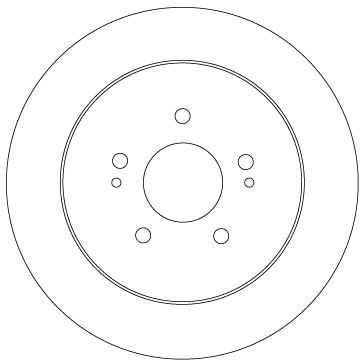 Bremžu diski TRW DF6909