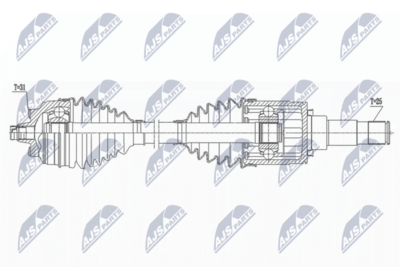 Приводной вал NTY NPW-BM-169