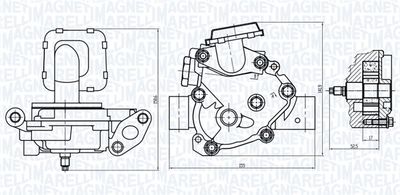 Eļļas sūknis MAGNETI MARELLI 351516000091