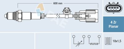 Лямбда-зонд FAE 77656