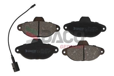 Комплект тормозных колодок, дисковый тормоз DACO 320913