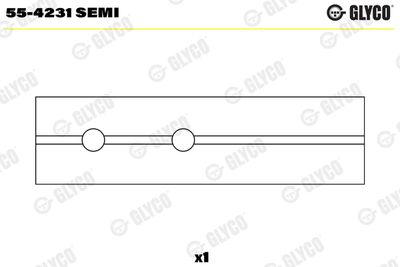 Bukse, Klanis GLYCO 55-4231 SEMI