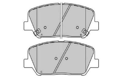 Bremžu uzliku kompl., Disku bremzes KAVO PARTS KBP-3060