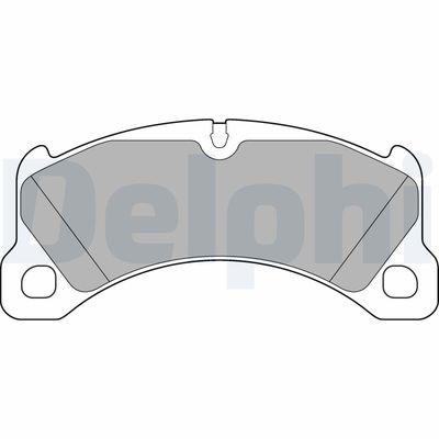Bremžu uzliku kompl., Disku bremzes DELPHI LP3217