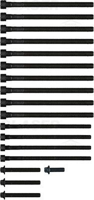 Комплект болтов головки цилидра GLASER T38804-00