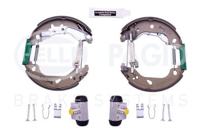 Bremžu loku komplekts HELLA PAGID 8DB 355 004-771