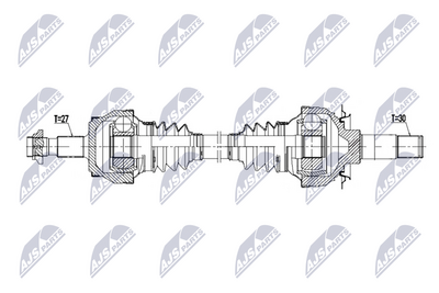 Приводной вал NTY NPW-ME-188