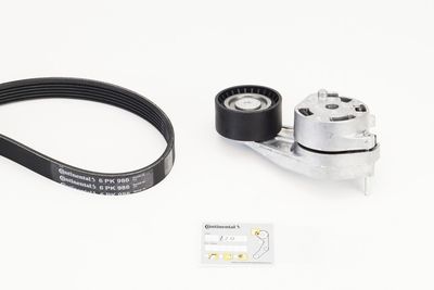Ķīļrievu siksnu komplekts CONTINENTAL CTAM 6PK986K1