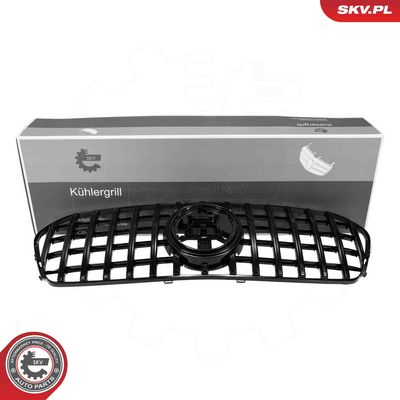 grill Mercedes GTR,czarny połysk,MERCEDES GLE (W167, 2020-obecnie),A1678886 ESEN SKV 66SKV582
