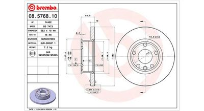 Тормозной диск MAGNETI MARELLI 360406049000