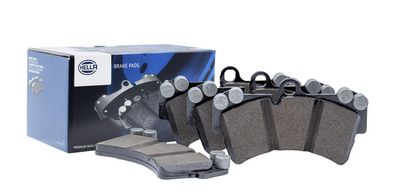 Комплект тормозных колодок, дисковый тормоз HELLA 8DB 355 045-991