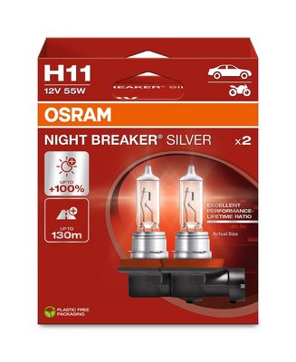Лампа накаливания, фара дальнего света ams-OSRAM 64211NBS-2HB