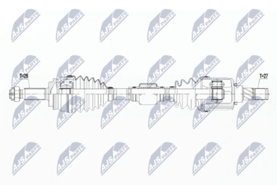 Приводной вал NTY NPW-CH-062