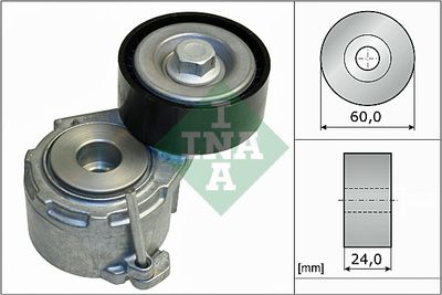 Натяжитель ремня, клиновой зубча Schaeffler INA 534 0111 20