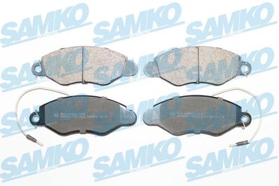 Bremžu uzliku kompl., Disku bremzes SAMKO 5SP1663