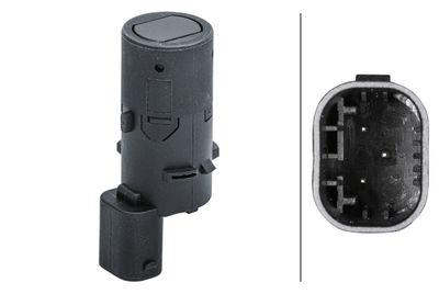 Датчик, система помощи при парковке HELLA 6PX 358 141-601