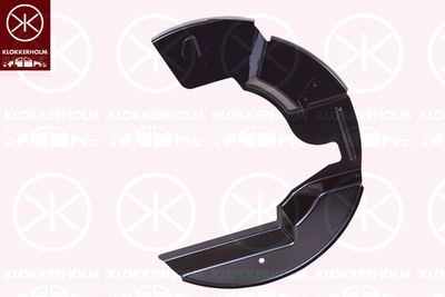 Отражатель, диск тормозного механизма KLOKKERHOLM 6420378