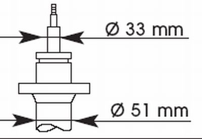Амортизатор KYB 371004