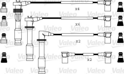 Augstsprieguma vadu komplekts VALEO 346045