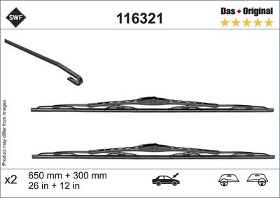 Щетка стеклоочистителя SWF 116321