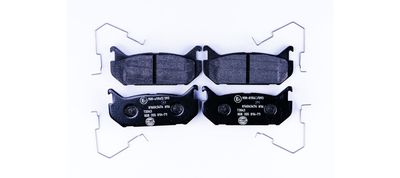 Bremžu uzliku kompl., Disku bremzes HELLA 8DB 355 016-711