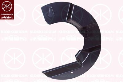 Dubļu sargs, Bremžu disks KLOKKERHOLM 6416377