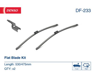 Stikla tīrītāja slotiņa DENSO DF-233