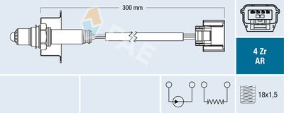 Лямбда-зонд FAE 75642