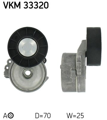 Натяжитель ремня, клиновой зубча SKF VKM 33320