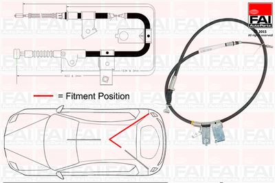 Trose, Stāvbremžu sistēma FAI AutoParts FBC0109