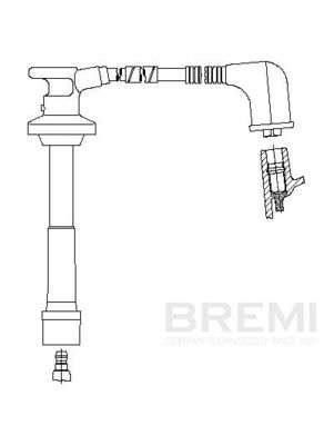 Augstsprieguma vads BREMI 660F47