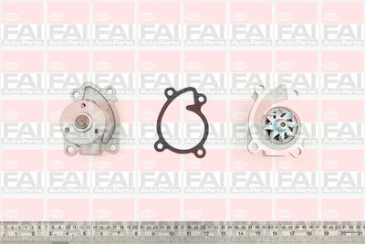 Ūdens sūknis, dzinēja dzesēšana FAI AutoParts WP6476