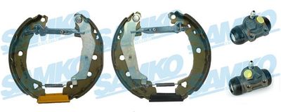 Комплект тормозных колодок SAMKO KEG371