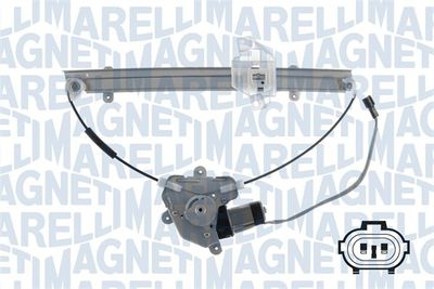 Стеклоподъемник MAGNETI MARELLI 350103170361