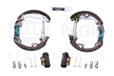 Bremžu loku komplekts HELLA PAGID 8DB 355 004-491