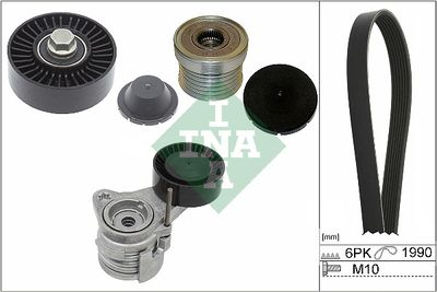 Поликлиновой ременный комплект Schaeffler INA 529 0043 20