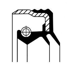 Уплотняющее кольцо, ступица колеса CORTECO 49125969