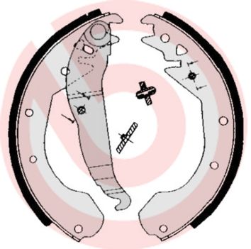 Комплект тормозных колодок BREMBO S 59 510